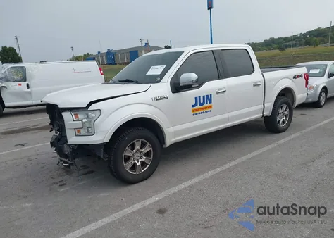 2017 Ford F-150 Lariat z USA, uszkodzony, nr VIN 1FTEW1EF8HKC62274